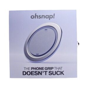 Gg1-O OhSnap Magnetic UltraThin Grip & Stand w/ Charge-thru Magsafe Orchid Slap